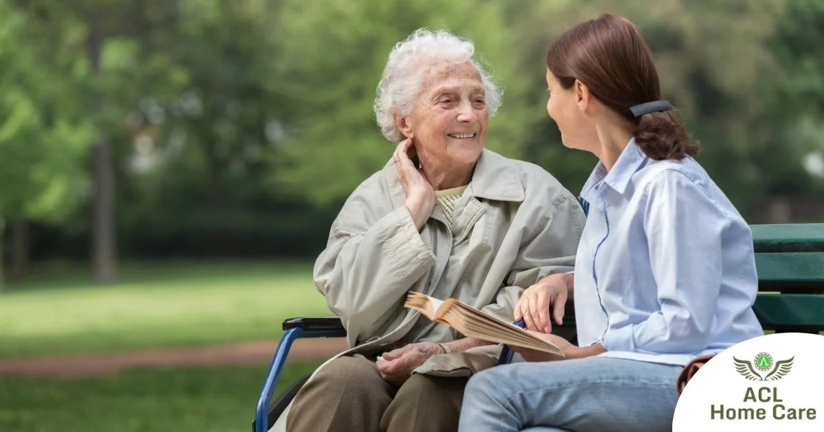 A companion caregiver fights depression in seniors through home care